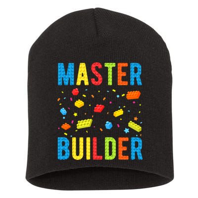 Master Builder Building Blocks Brick Builder Short Acrylic Beanie