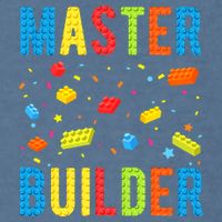 Master Builder Building Blocks Brick Builder Garment-Dyed Sweatshirt