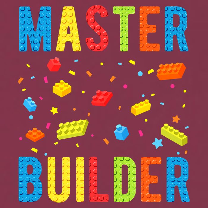 Master Builder Building Blocks Brick Builder 16oz Travel Tumbler