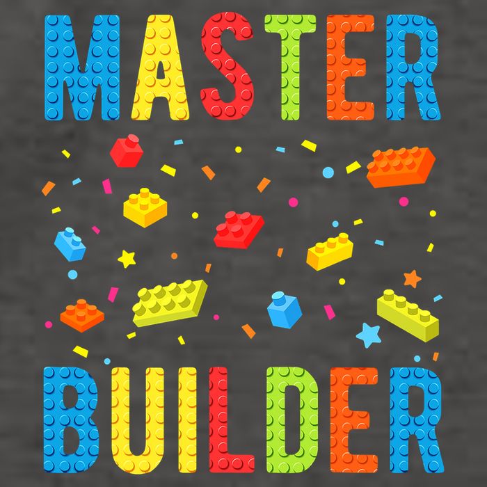 Master Builder Building Blocks Brick Builder Vector Backpack