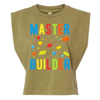 Master Builder Building Blocks Brick Builder Garment-Dyed Women's Muscle Tee