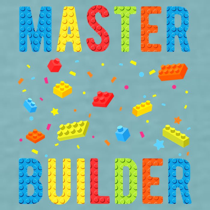 Master Builder Building Blocks Brick Builder Sueded Cloud Jersey T-Shirt