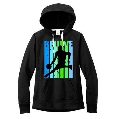 Motivational Basketball Birthday Inspirational Coaching Gift Women's Fleece Hoodie