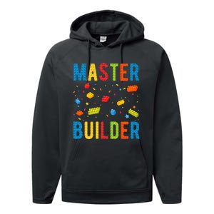 Master Builder Building Blocks Brick Builder Performance Fleece Hoodie