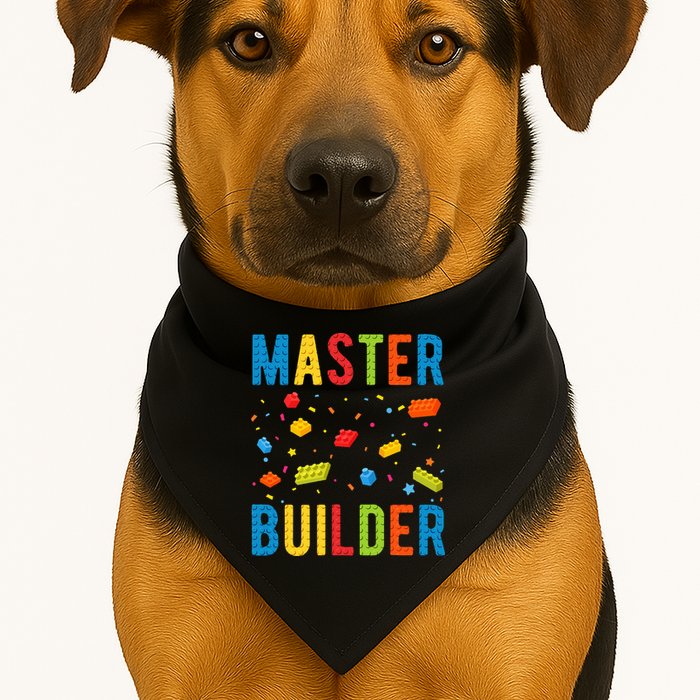 Master Builder Building Blocks Brick Builder USA-Made Doggie Bandana