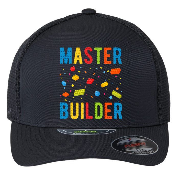 Master Builder Building Blocks Brick Builder Flexfit Unipanel Trucker Cap