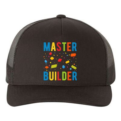 Master Builder Building Blocks Brick Builder Yupoong Adult 5-Panel Trucker Hat