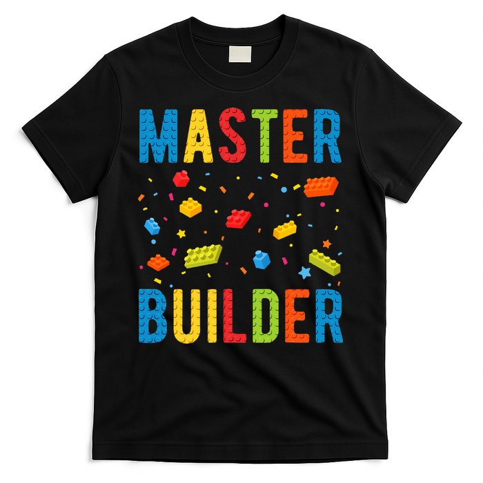 Master Builder Building Blocks Brick Builder T-Shirt