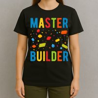 Master Builder Building Blocks Brick Builder T-Shirt