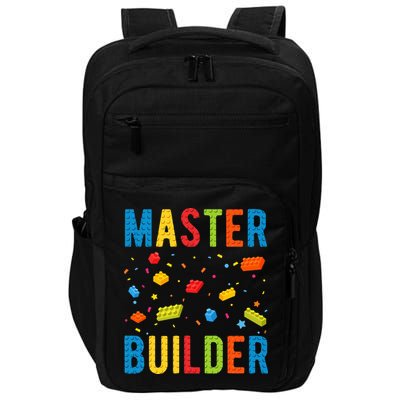 Master Builder Building Blocks Brick Builder Impact Tech Backpack