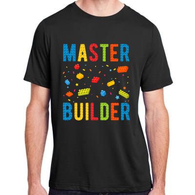 Master Builder Building Blocks Brick Builder Adult ChromaSoft Performance T-Shirt