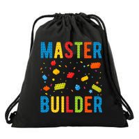 Master Builder Building Blocks Brick Builder Drawstring Bag