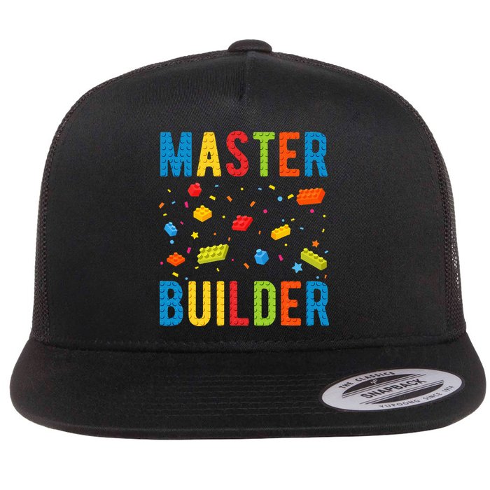 Master Builder Building Blocks Brick Builder Flatbill Hat