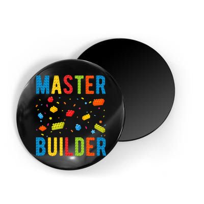 Master Builder Building Blocks Brick Builder Magnet