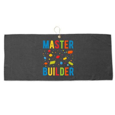 Master Builder Building Blocks Brick Builder Large Microfiber Waffle Golf Towel