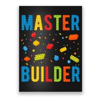Master Builder Building Blocks Brick Builder Poster