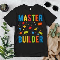 Master Builder Building Blocks Brick Builder Premium T-Shirt