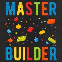 Master Builder Building Blocks Brick Builder 25L Jumbo Tote