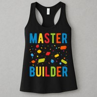Master Builder Building Blocks Brick Builder Womens Tank Top