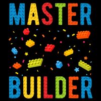 Master Builder Building Blocks Brick Builder Baby Bodysuit