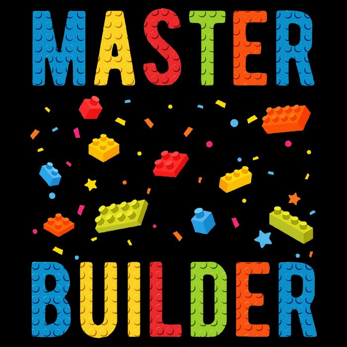 Master Builder Building Blocks Brick Builder Baby Bodysuit
