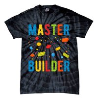 Master Builder Building Blocks Brick Builder Tie-Dye T-Shirt
