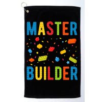 Master Builder Building Blocks Brick Builder Golf Towel