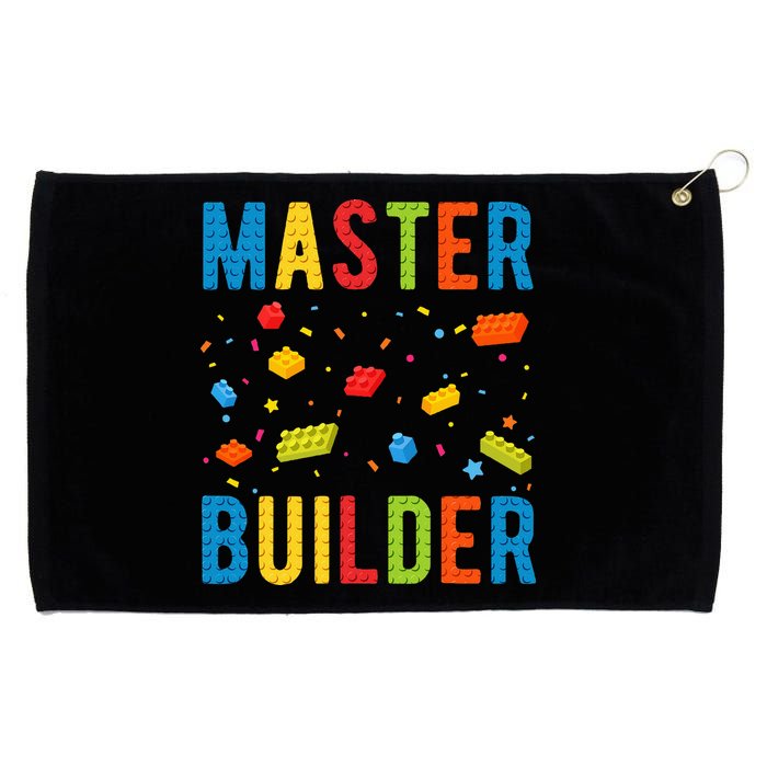 Master Builder Building Blocks Brick Builder Grommeted Golf Towel