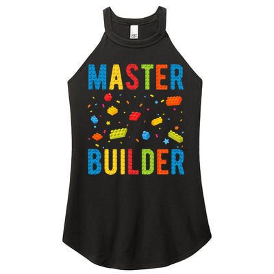 Master Builder Building Blocks Brick Builder Women's Perfect Tri Rocker Tank