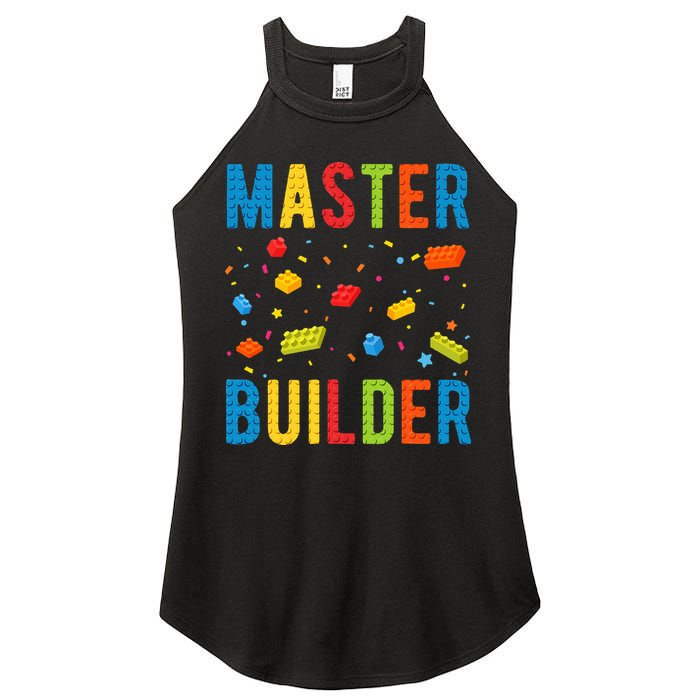 Master Builder Building Blocks Brick Builder Women's Perfect Tri Rocker Tank