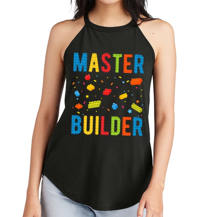 Master Builder Building Blocks Brick Builder Women's Perfect Tri Rocker Tank