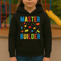 Master Builder Building Blocks Brick Builder Kids Hoodie