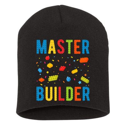 Master Builder Building Blocks Brick Builder Short Acrylic Beanie