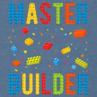 Master Builder Building Blocks Brick Builder Garment-Dyed Sweatshirt