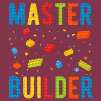 Master Builder Building Blocks Brick Builder 16oz Travel Tumbler