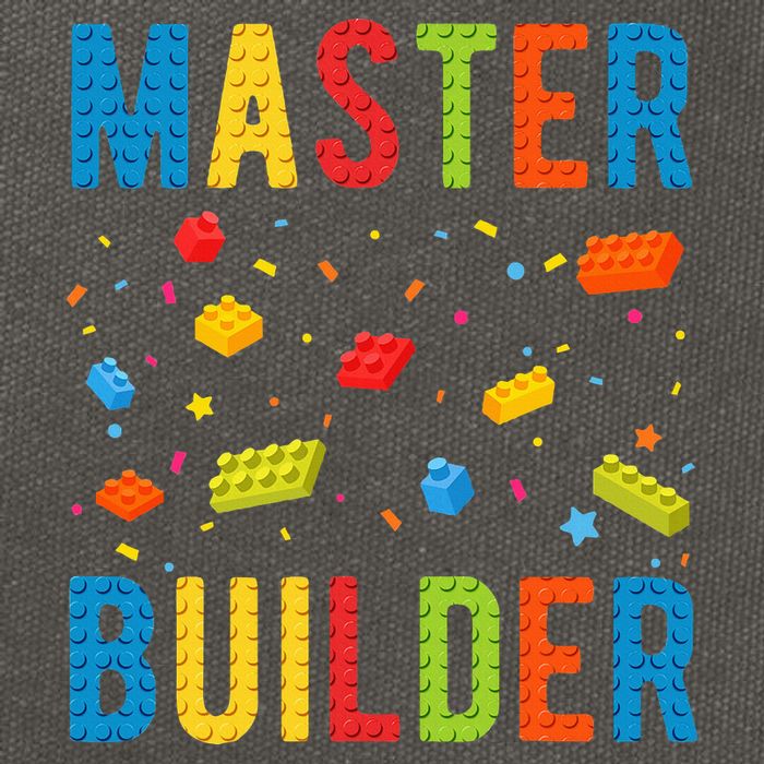Master Builder Building Blocks Brick Builder Cotton Canvas Backpack