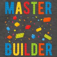 Master Builder Building Blocks Brick Builder Vector Backpack