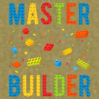 Master Builder Building Blocks Brick Builder Garment-Dyed Women's Muscle Tee