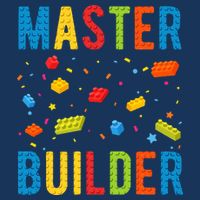 Master Builder Building Blocks Brick Builder Infant Baby Jersey Bodysuit