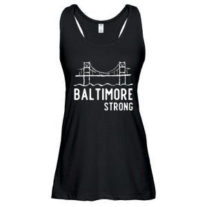 Maryland Baltimore Bridge Ladies Essential Flowy Tank