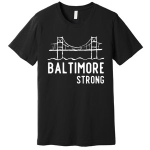 Maryland Baltimore Bridge Premium T-Shirt