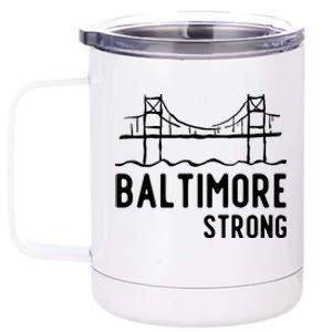 Maryland Baltimore Bridge 12 oz Stainless Steel Tumbler Cup