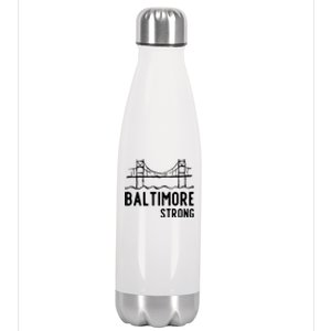 Maryland Baltimore Bridge Stainless Steel Insulated Water Bottle