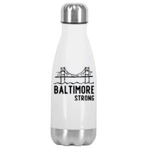 Maryland Baltimore Bridge Stainless Steel Insulated Water Bottle