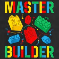 Master Builder Building Blocks Brick Toy Master Builder Cool Comfort Performance Bucket Hat