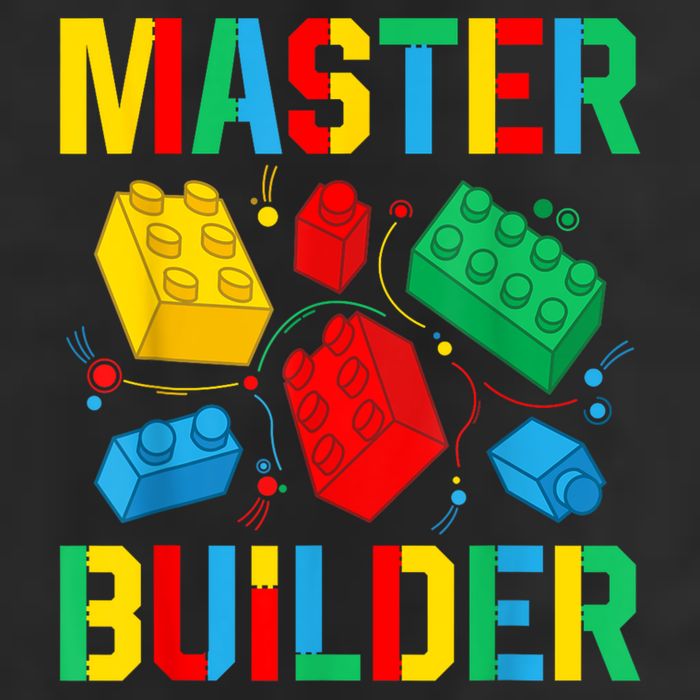 Master Builder Building Blocks Brick Toy Master Builder Cool Comfort Performance Bucket Hat