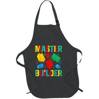 Master Builder Building Blocks Brick Toy Master Builder Full-Length Apron With Pockets