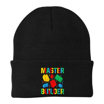 Master Builder Building Blocks Brick Toy Master Builder Knit Cap Winter Beanie