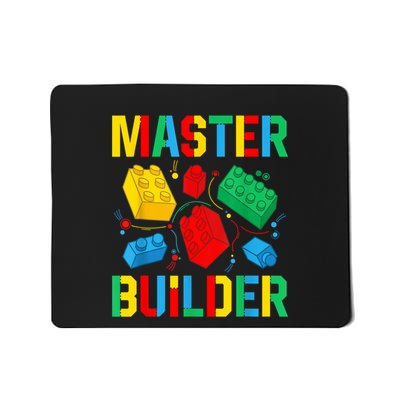 Master Builder Building Blocks Brick Toy Master Builder Mousepad