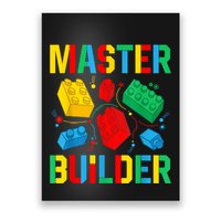 Master Builder Building Blocks Brick Toy Master Builder Poster